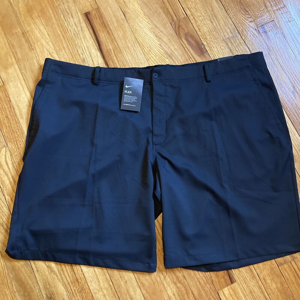 Nike Golf Mens Dri-Fit Flex Golf Shorts Size 50 AA3306-010 Classic Black NWT